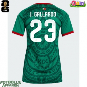 Mexiko Jesus Gallardo #23 Hemmatröja Kvinnor VM 2026 Kortärmad